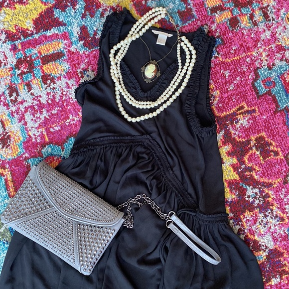 NWOT H&M black ruffle dress - Picture 9 of 9